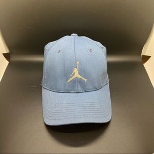 Jordan Jumpman Flexfit blue hat great condition